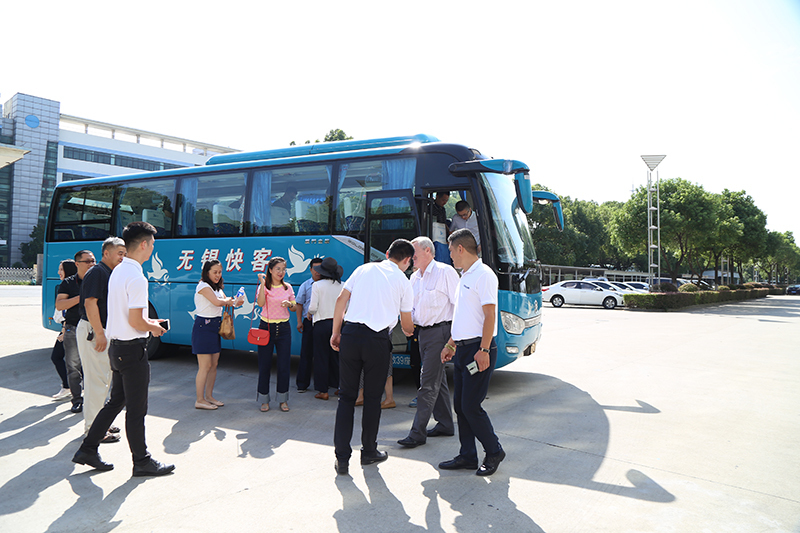 世界包裝組織主席訪問泰來 世界包裝組織主席訪問泰來